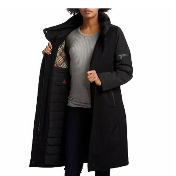 Pendleton Quebec Wool Blend Down Coat - Picture 4 of 11